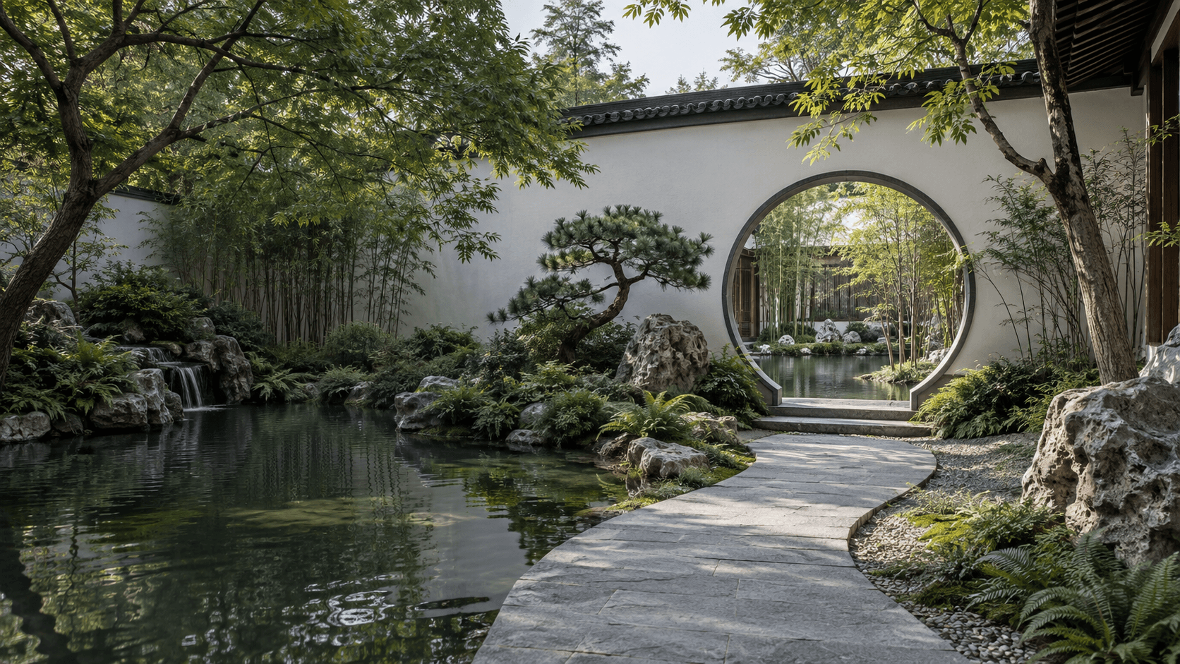 中式庭院 · 一院山水